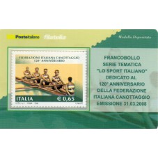 2008 TESSERA FILATELICA...