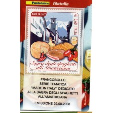 2008 TESSERA FILATELICA...