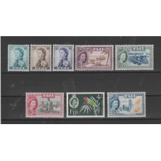 FIJI 1956-59 DEF ELISABETTA...