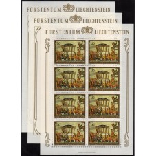 1978 LIECHTENSTEIN QUADRI...