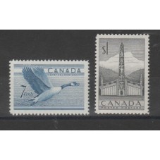 CANADA 1952 DEFINITIVA...