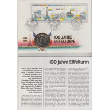 1989 FRANCIA FDC E MONETA...