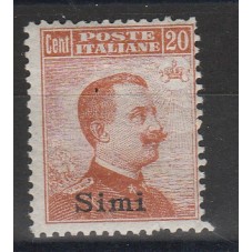 1917 ISOLE EGEO SIMI 20 C...
