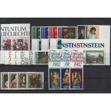 1982 LIECHTENSTEIN ANNATA...