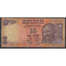 INDIA BANCONOTA 10 RUPIE...