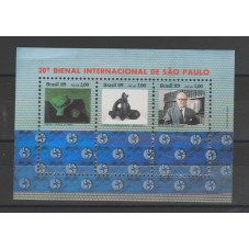 BRASILE 1989 OLOGRAMMA...