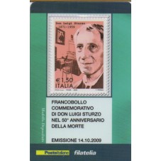 2009 TESSERA FILATELICA...