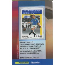 2009 TESSERA FILATELICA...