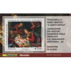 2009 TESSERA FILATELICA...