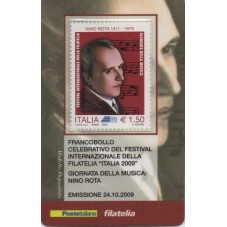 2009 TESSERA FILATELICA...