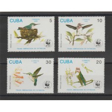 1992 CUBA WWF FAUNA...