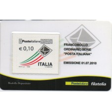 2010 TESSERA FILATELICA...