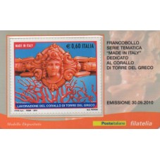 2010 TESSERA FILATELICA...