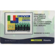 2010 TESSERA FILATELICA...