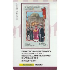 2011 TESSERA FILATELICA...