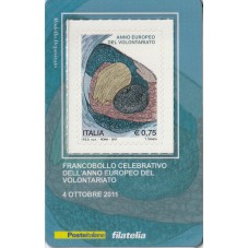 2011 TESSERA FILATELICA...