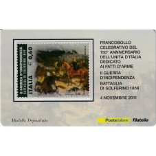 2011 TESSERA FILATELICA...