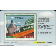 2011 TESSERA FILATELICA...