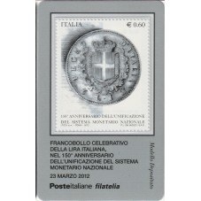 2012 TESSERA FILATELICA...