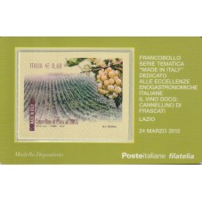 2012 TESSERA FILATELICA...