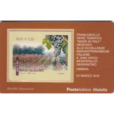 2012 TESSERA FILATELICA...