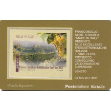 2012 TESSERA FILATELICA...