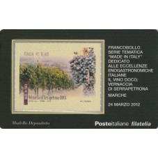 2012 TESSERA FILATELICA...