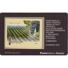 2012 TESSERA FILATELICA...