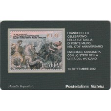 2012 TESSERA FILATELICA...