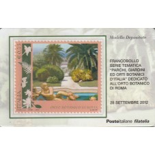 2012 TESSERA FILATELICA...