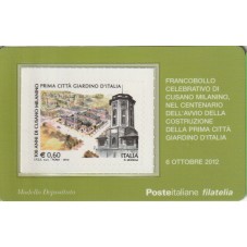 2012 TESSERA FILATELICA...