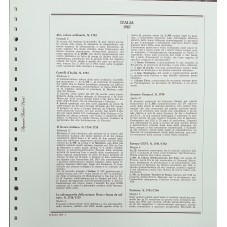 ITALIA 1987 FOGLI MARINI...