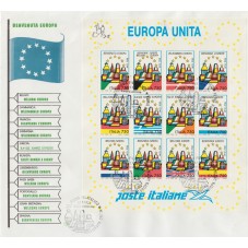 1993 FDC ITALIA EUROPA...
