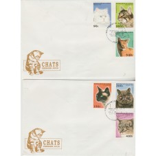 1996 CONGO FAUNA GATTI CATS...