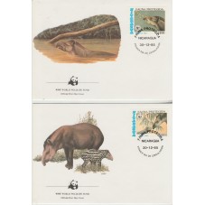 1985 NICARAGUA FAUNA WWF...