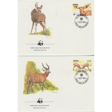 1984 GHANA FAUNA WWF...