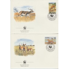 1987 ZAMBIA FAUNA WWF...