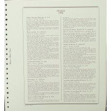 ITALIA 1996 FOGLI MARINI...