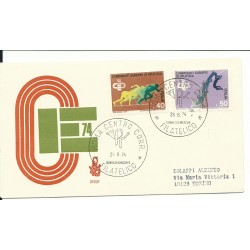 1974 FDC VENETIA 372/IT...