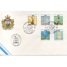 1991 FDC A.A.S.F.N. SAN...