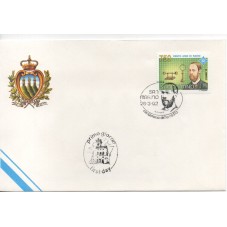 1992 FDC A.A.S.F.N. SAN...