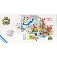 1992 FDC A.A.S.F.N. SAN...