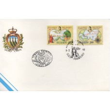 1992 FDC A.A.S.F.N. SAN...