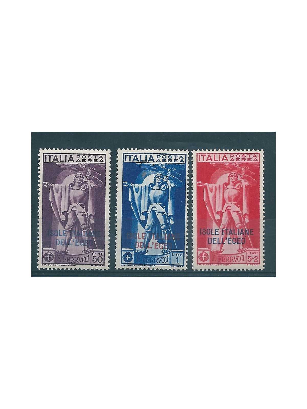 1930 ISOLE EGEO SERIE FERRUCCI 3 VAL PA MLH MF17008