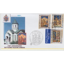 2001 FDC FILAGRANO VATICANO...