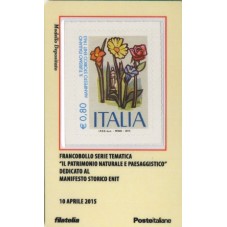 2015 TESSERA FILATELICA...