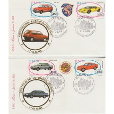 1985 FDC ROMA N.281/82...