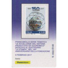 2017 TESSERA FILATELICA...