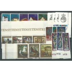 1978 LIECHTENSTEIN ANNATA...