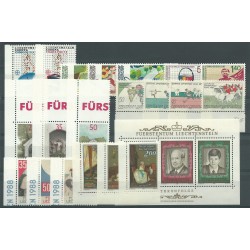 1988 LIECHTENSTEIN ANNATA...